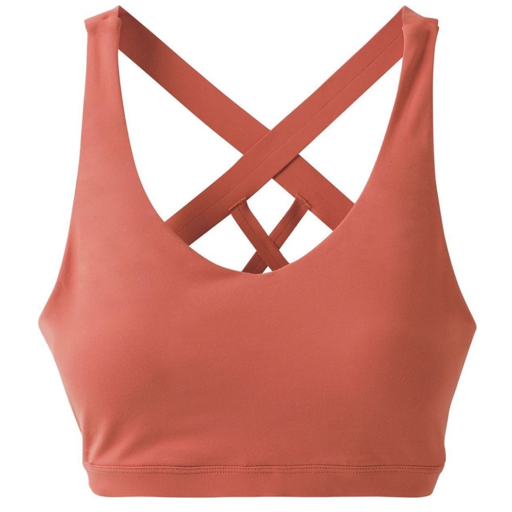 PrAna Verana Toasted Terracotta Sports Bra. Excellent condition.